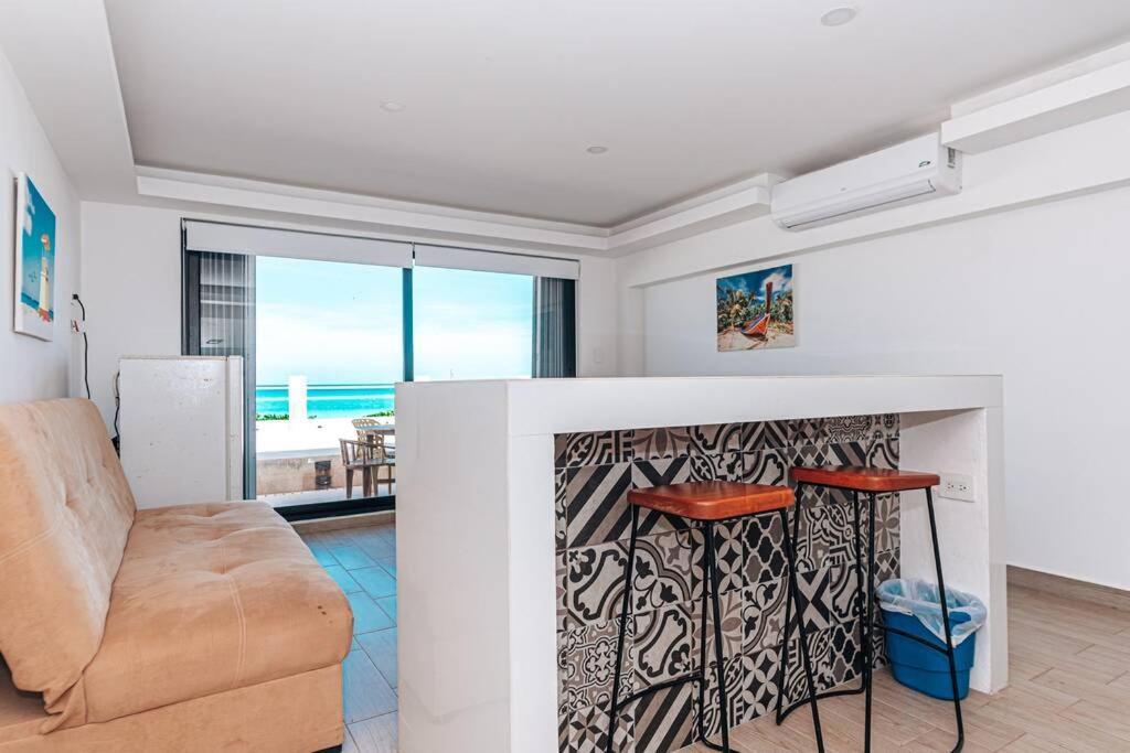 Villas Marlin 108, A Pie De Playa, Albercas, Jacuzi, Ubicacion Inmejorable Cancún Extérieur photo
