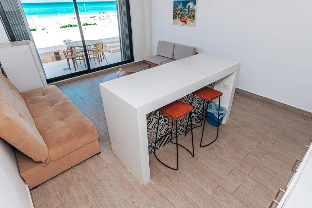 Villas Marlin 108, A Pie De Playa, Albercas, Jacuzi, Ubicacion Inmejorable Cancún Extérieur photo