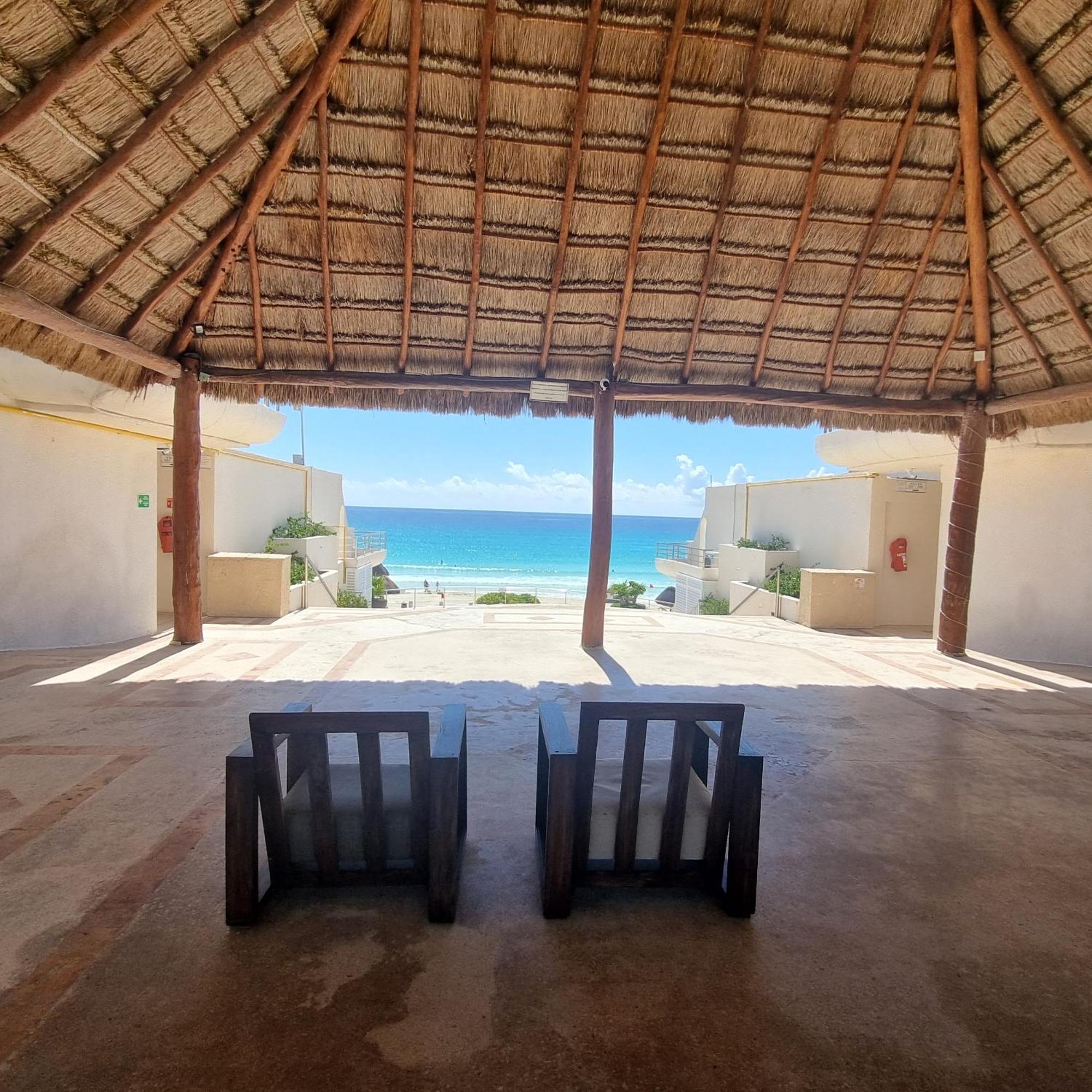 Villas Marlin 108, A Pie De Playa, Albercas, Jacuzi, Ubicacion Inmejorable Cancún Extérieur photo